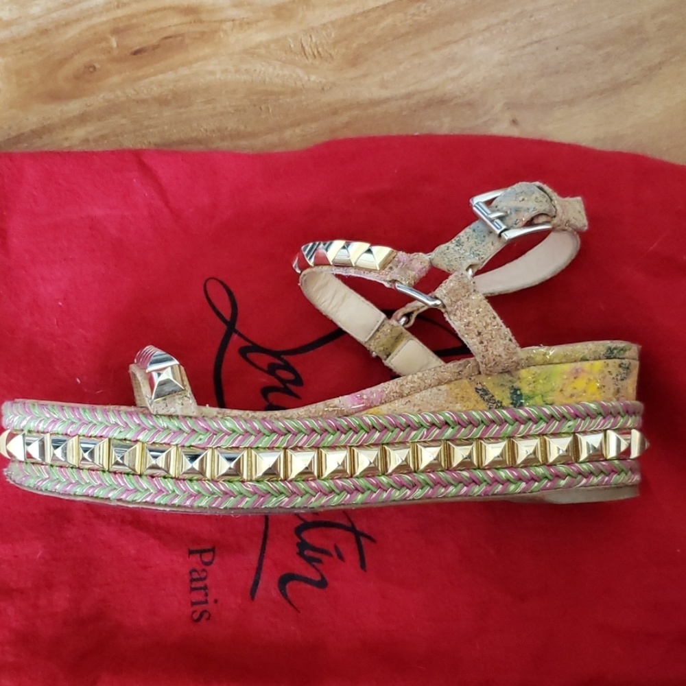 Christian Louboutin sandals, size 35